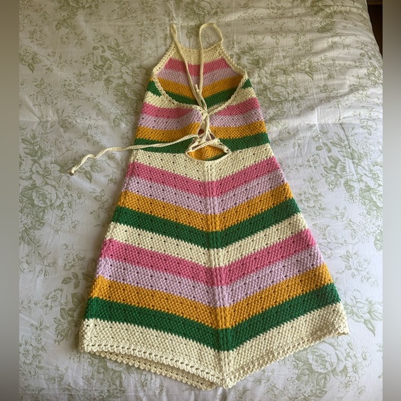 Maje Crochet Knit Dress - Picture 3 of 9